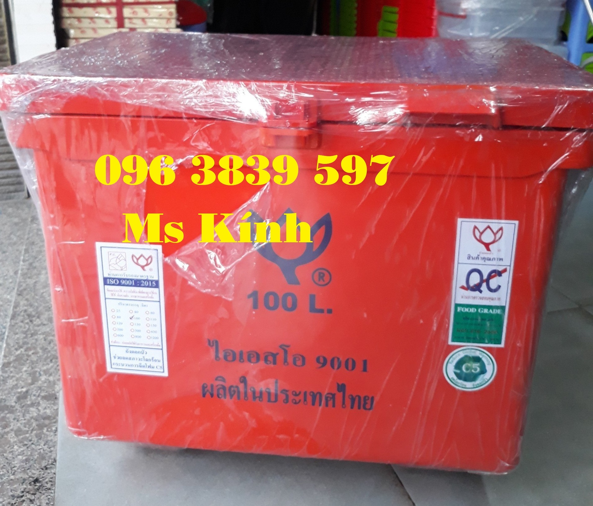 thùng giữ lạnh thái lan 100 lít dùng trong quán cà phê, quán ăn, gia đình - 096 3839 597